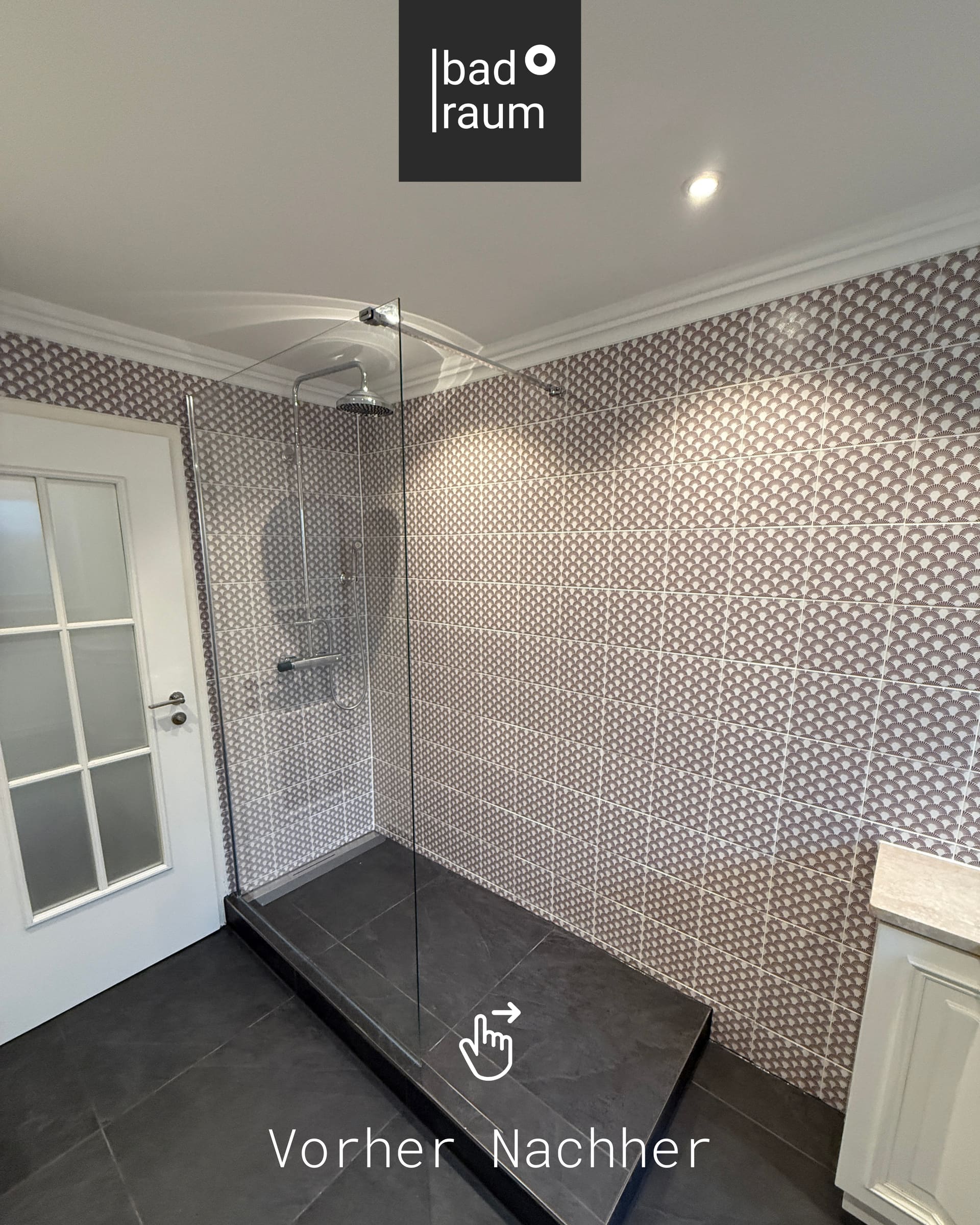 Badewanne raus – Dusche rein